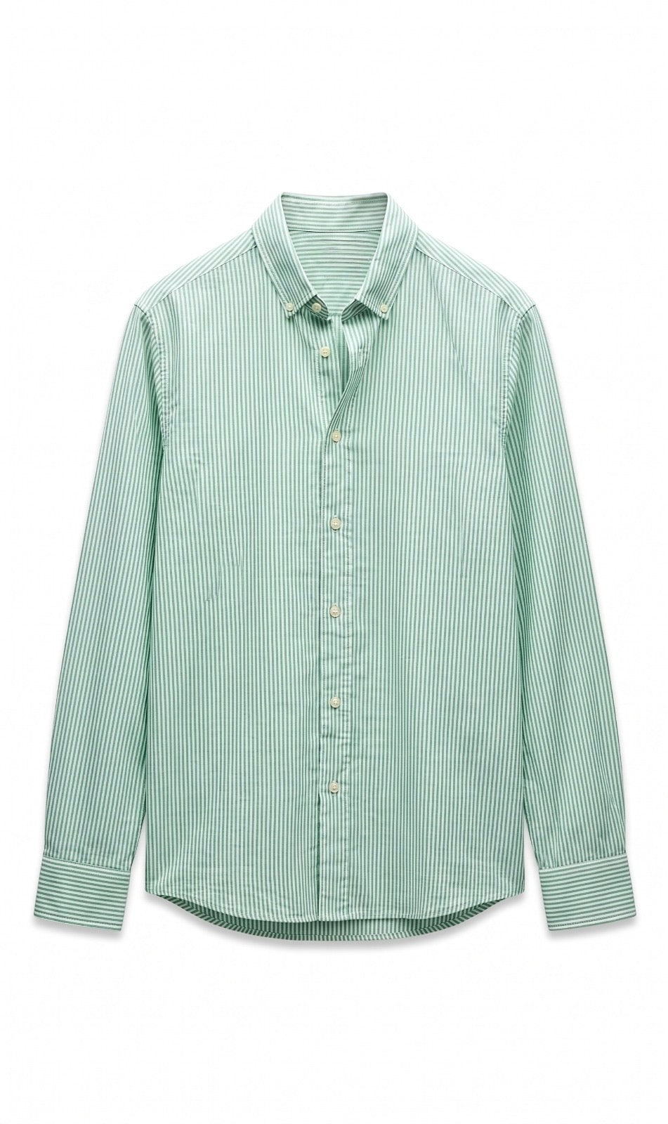 Breeze Stripe Shirt Mint Green