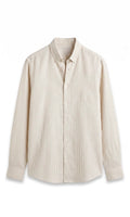 Breeze Stripe Shirt Sand beige