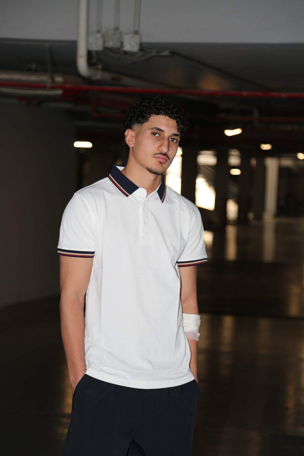 CEO WHITE POLO