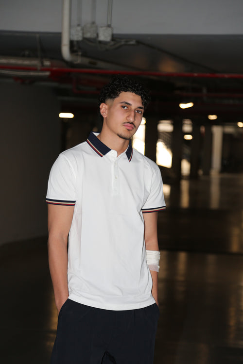 CEO WHITE POLO