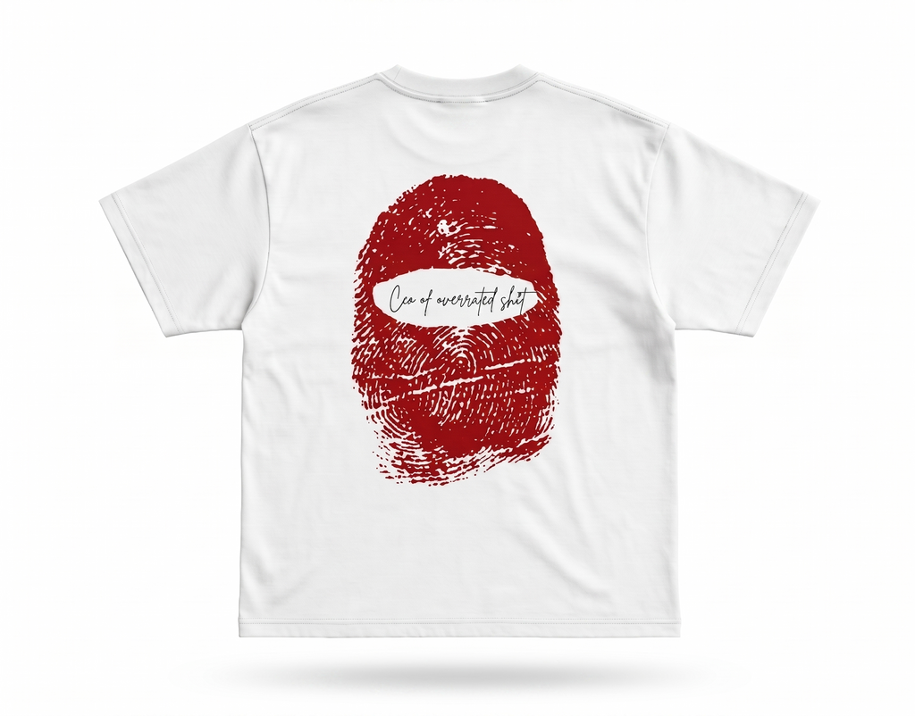 THE MASK SIGNATURE WHITE EDITION T-SHIRT