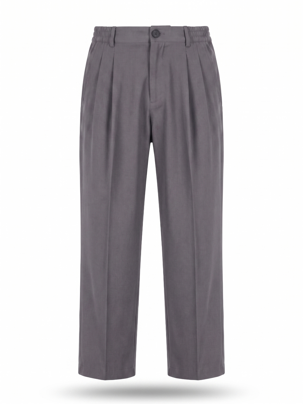 GREY STRUCTURE PANTS