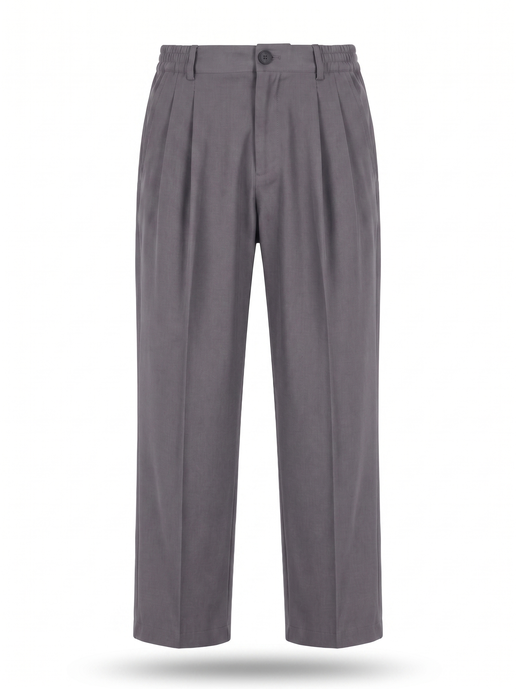 GREY STRUCTURE PANTS