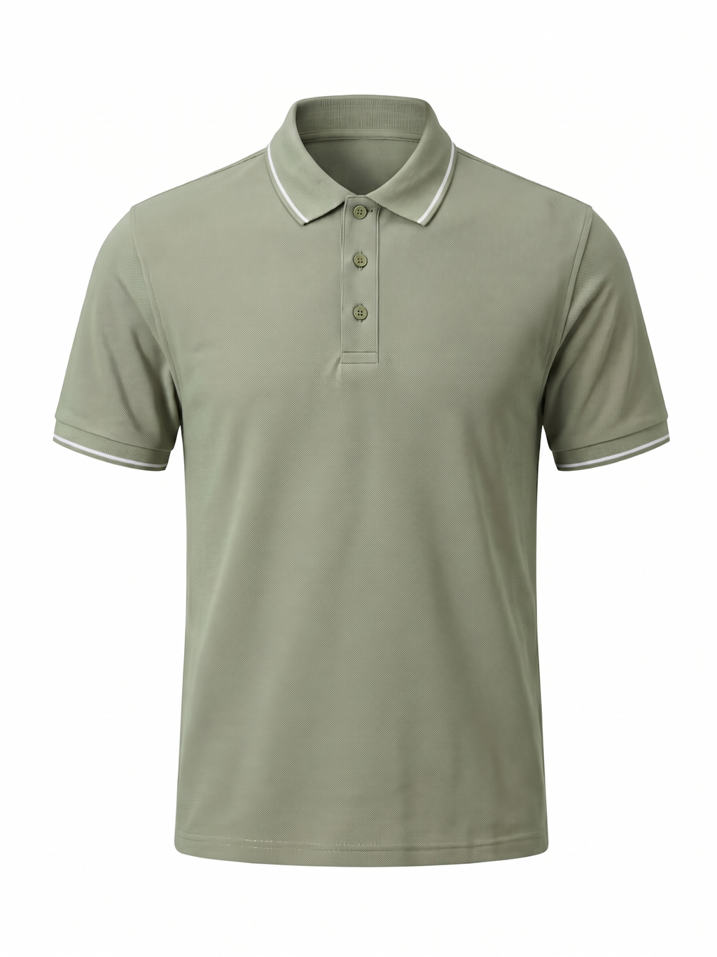 THE FOUNDER SAGE GREEN POLO